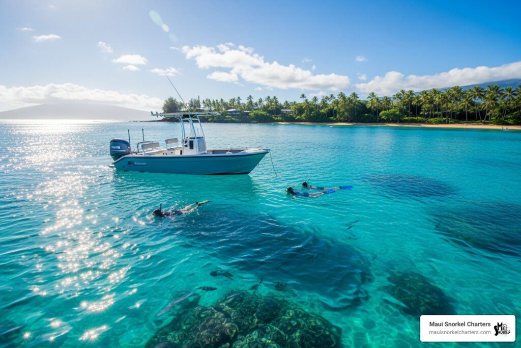 Maui private snorkel charter