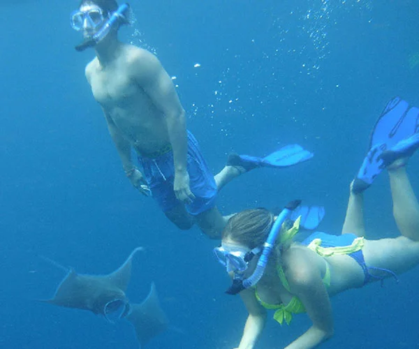 Couple Snorkeling