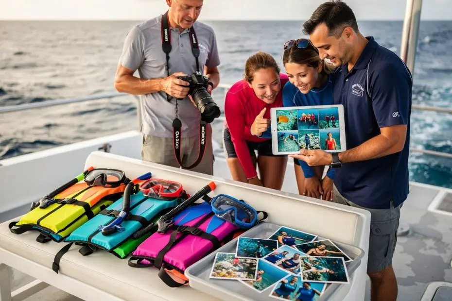 Complimentary Photos on Board: Remember Your Maui Snorkel Day