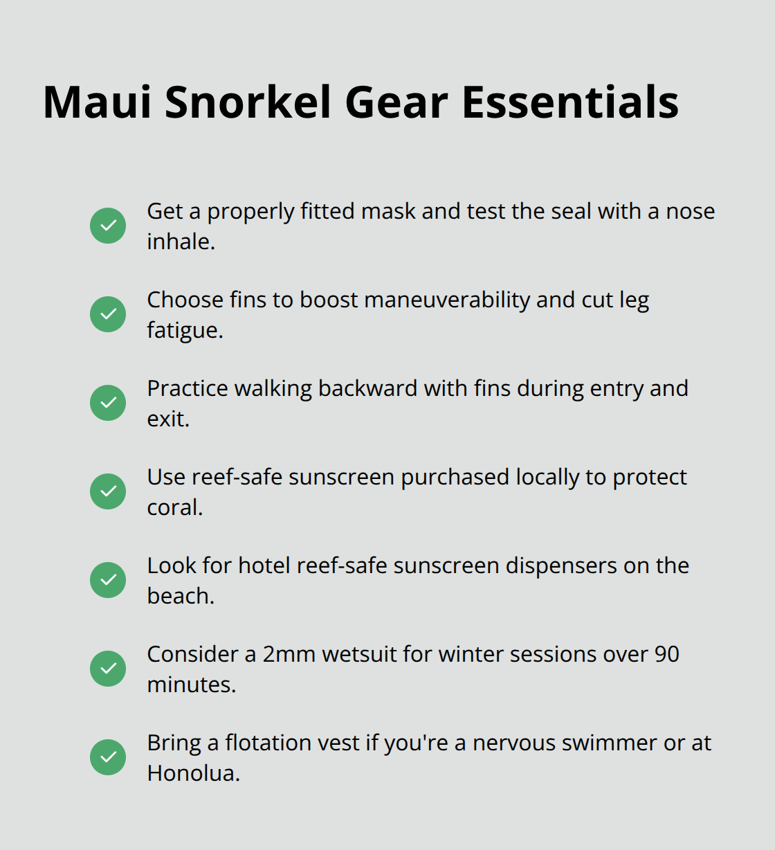 Maui Snorkel Charters | Where to Snorkel in Maui? Checklist of must-have gear and fit tips for Maui snorkeling