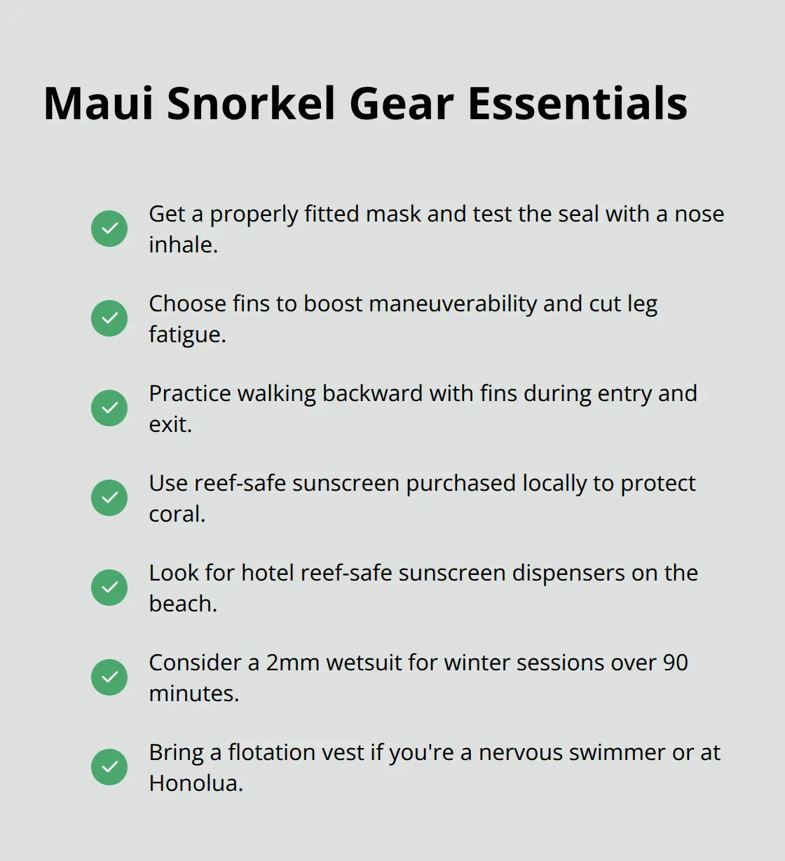 Where to Snorkel in Maui? 3 Checklist of must-have gear and fit tips for Maui snorkeling