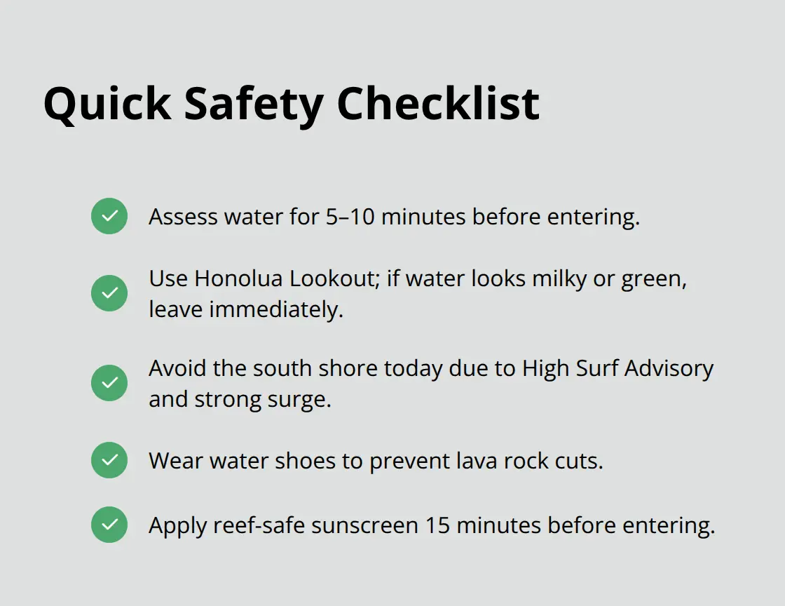 Current Maui Snorkeling Conditions 3 Essential safety checks and prep before snorkeling today in Maui - snorkeling conditions maui